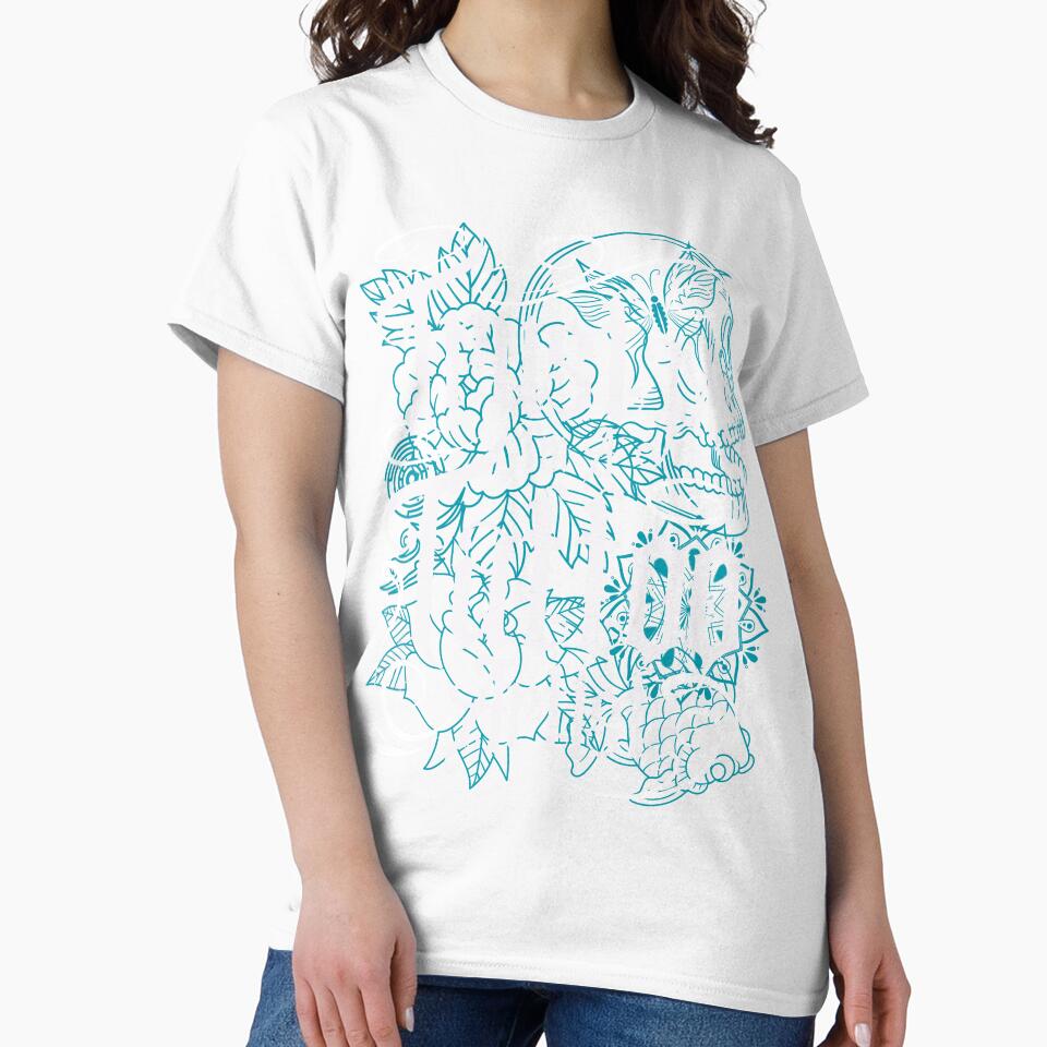 Trust Me, I'm A Tattoo Artist (teal version) by electriclinda