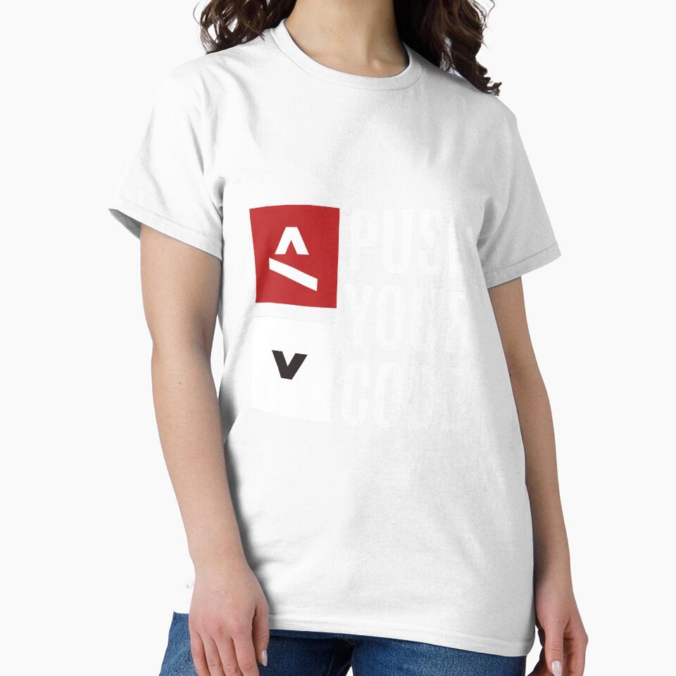 Push Your Code Programmer Humor Design for Developers by WolfGZ