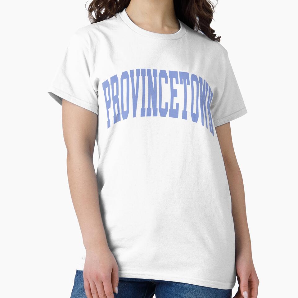 Provincetown - College Font Curved Typography by chosenhomes
