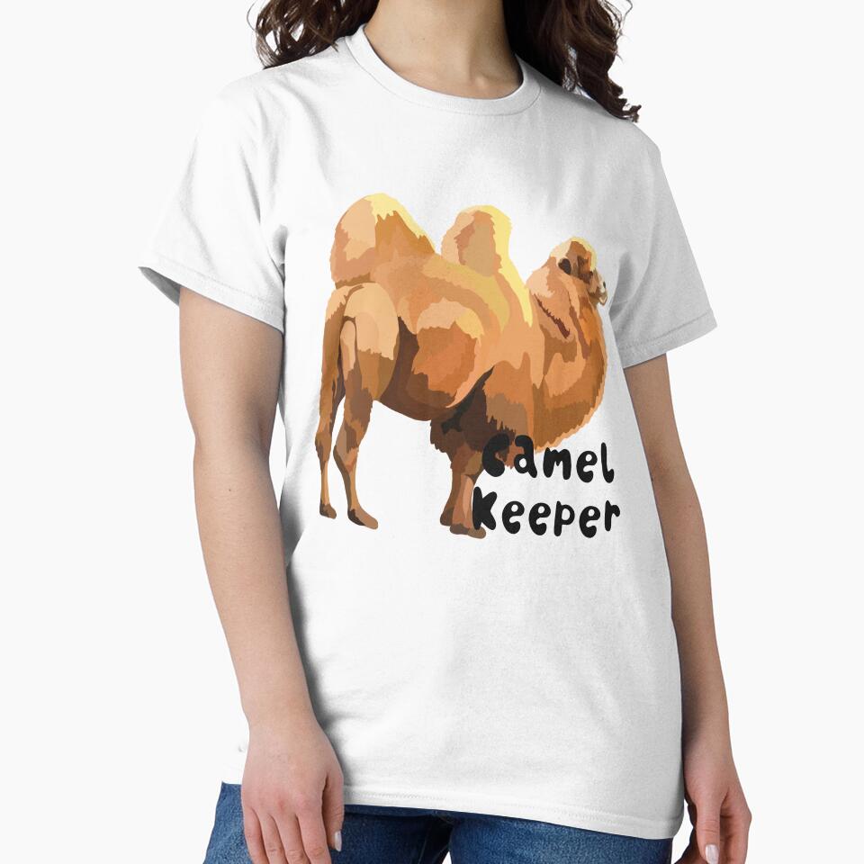 C is for Camel Keeper,Camel Keeper Design – Dedicated Care and Conservation of Desert Wildlife Artwork by PrettylittlepastelUk