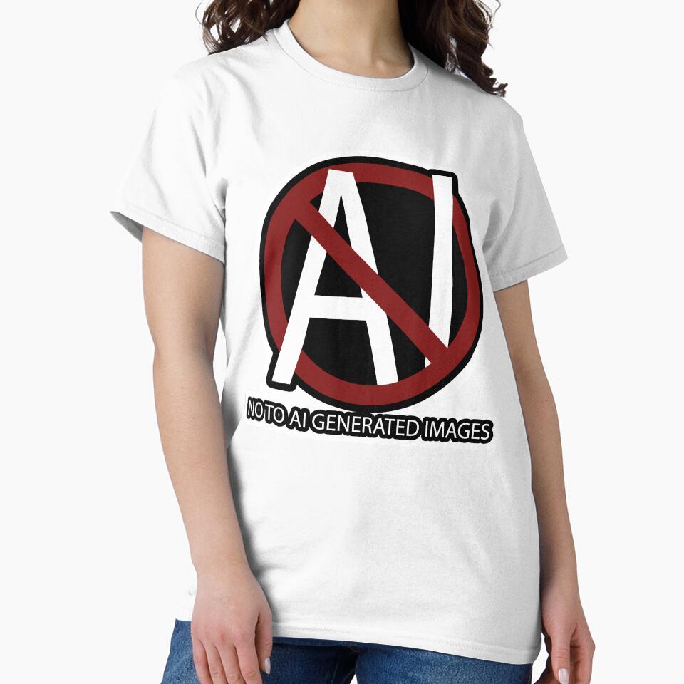 NO TO AI GENERATED IMAGES ARTIST SUPPORT by Jas Yeets Art