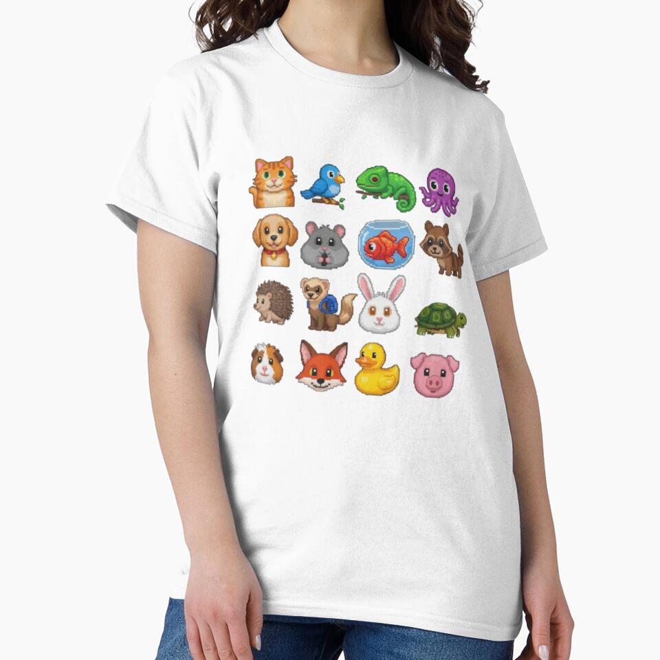 Cute Pixel Pets Collection | Retro 8-Bit Animals Pixel Art by PunkVerseStudio