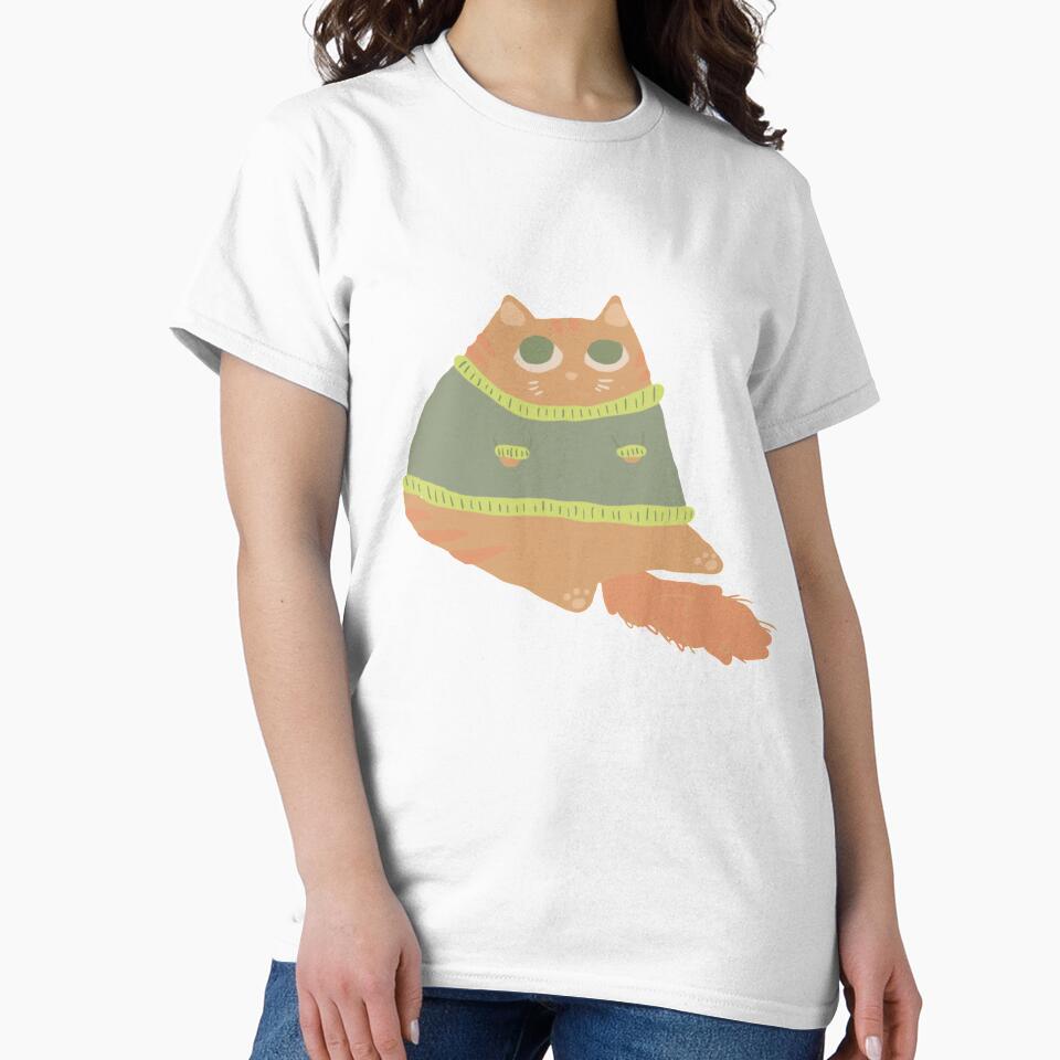 Sweater Cat by Ashley Moen
