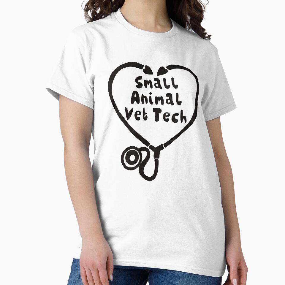 V is for Vet Tech, Small Animal Vet Tech | Animal Care & Wildlife Art Design by PrettylittlepastelUk