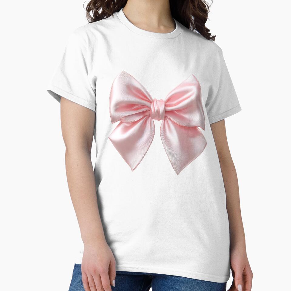 Pink Satin Ribbon Bow by jianina-alondra