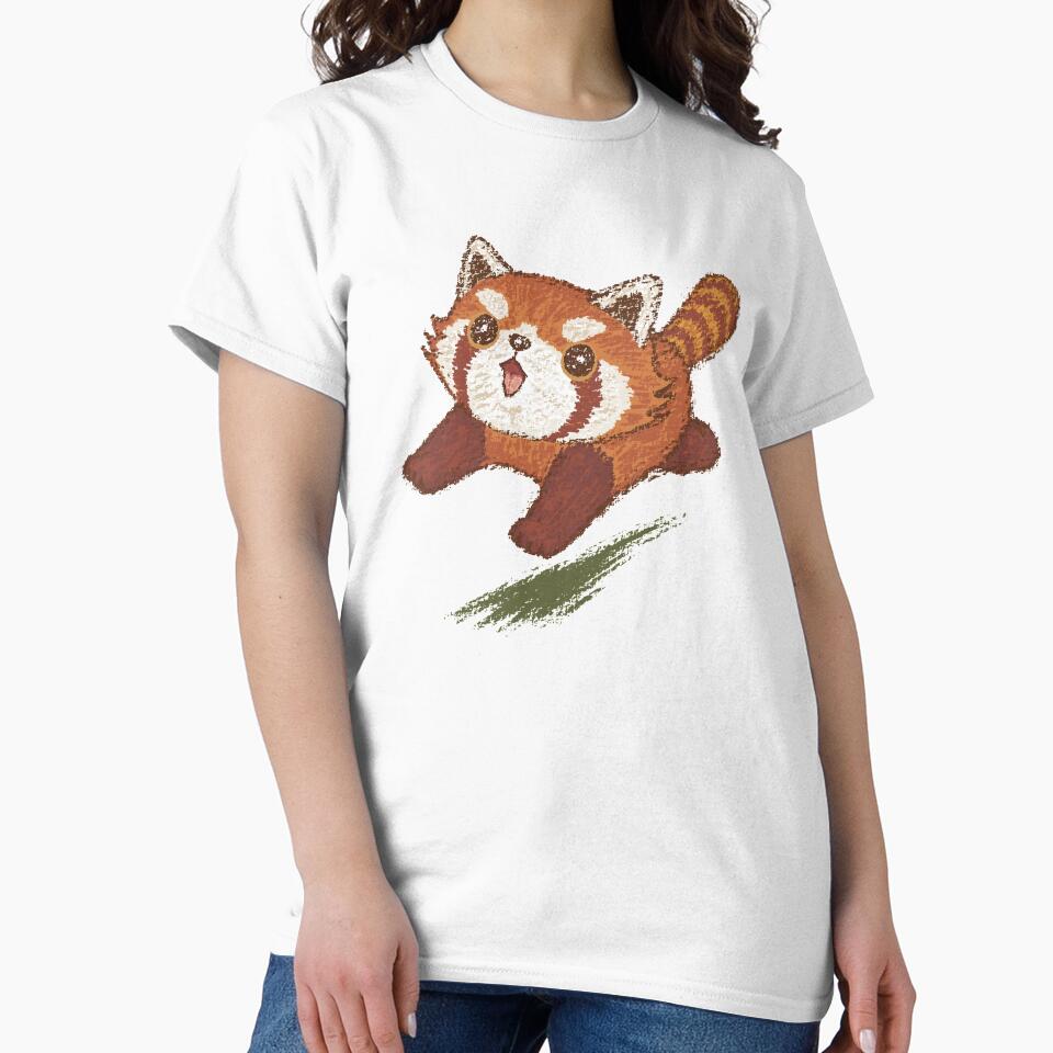 Red panda running by Toru Sanogawa