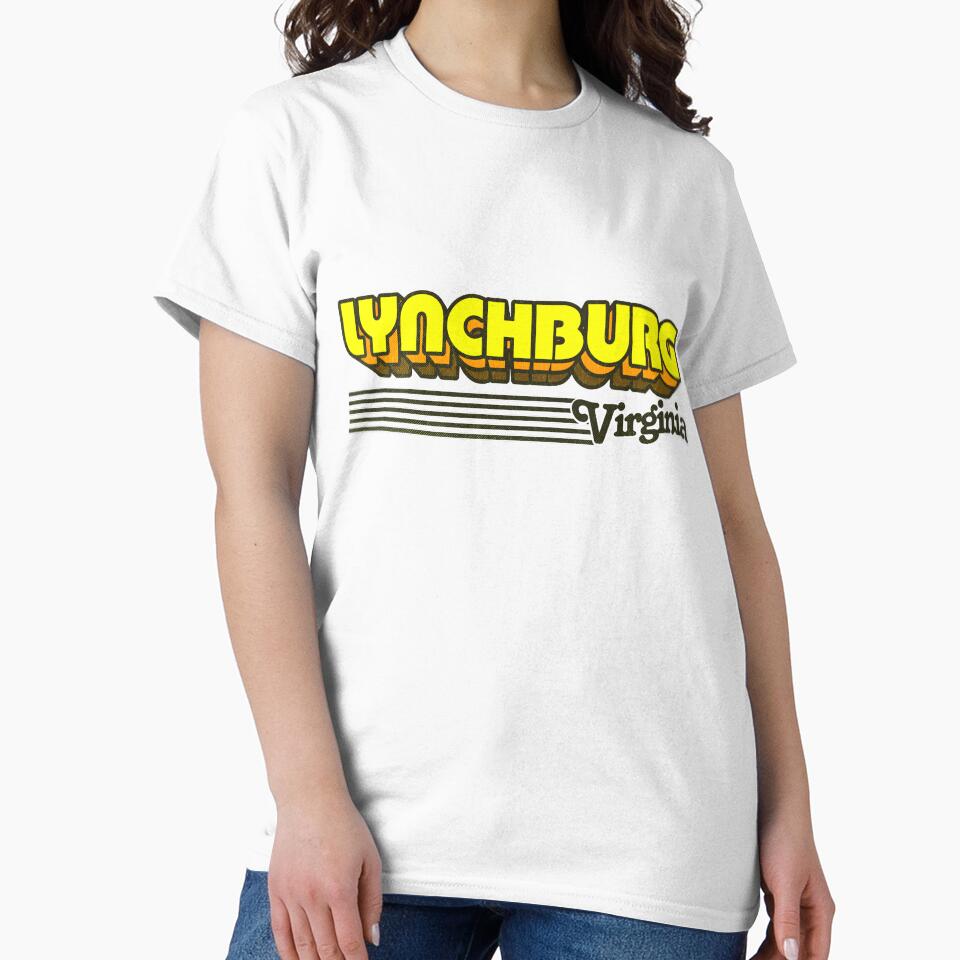 Lynchburg, Virginia | Retro Stripes by retroready