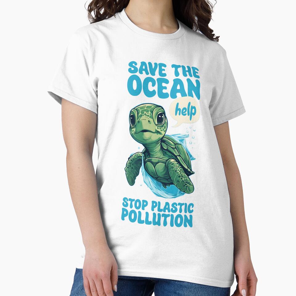 Save the Ocean, Stop Plastic Pollution by Sea Gem