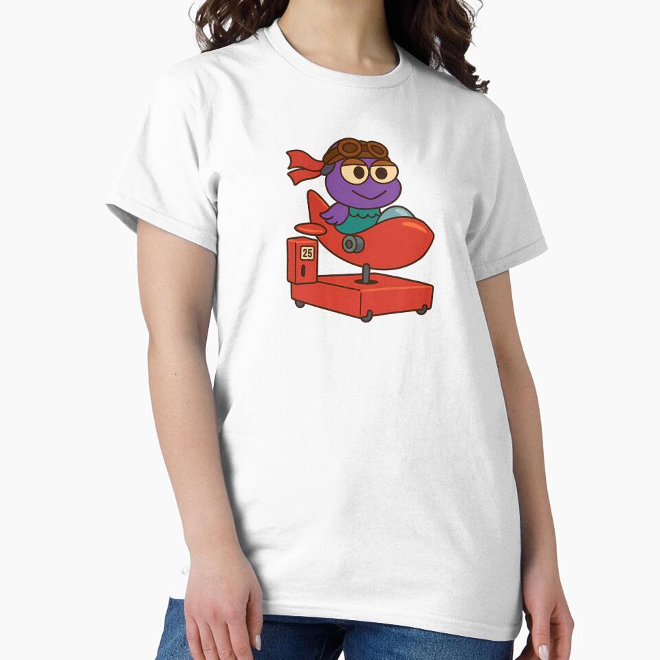 Ride of My Life – Retro Coin Operated Airplane Cartoon Design by BambaKchula