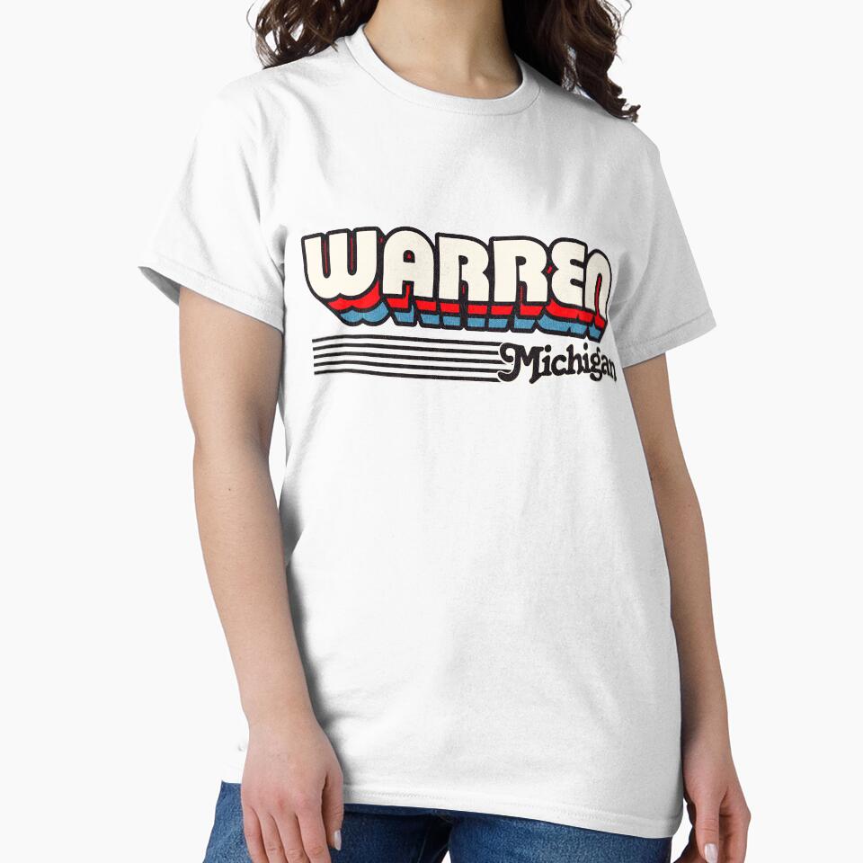 Warren, Michigan | Retro Stripes by retroready