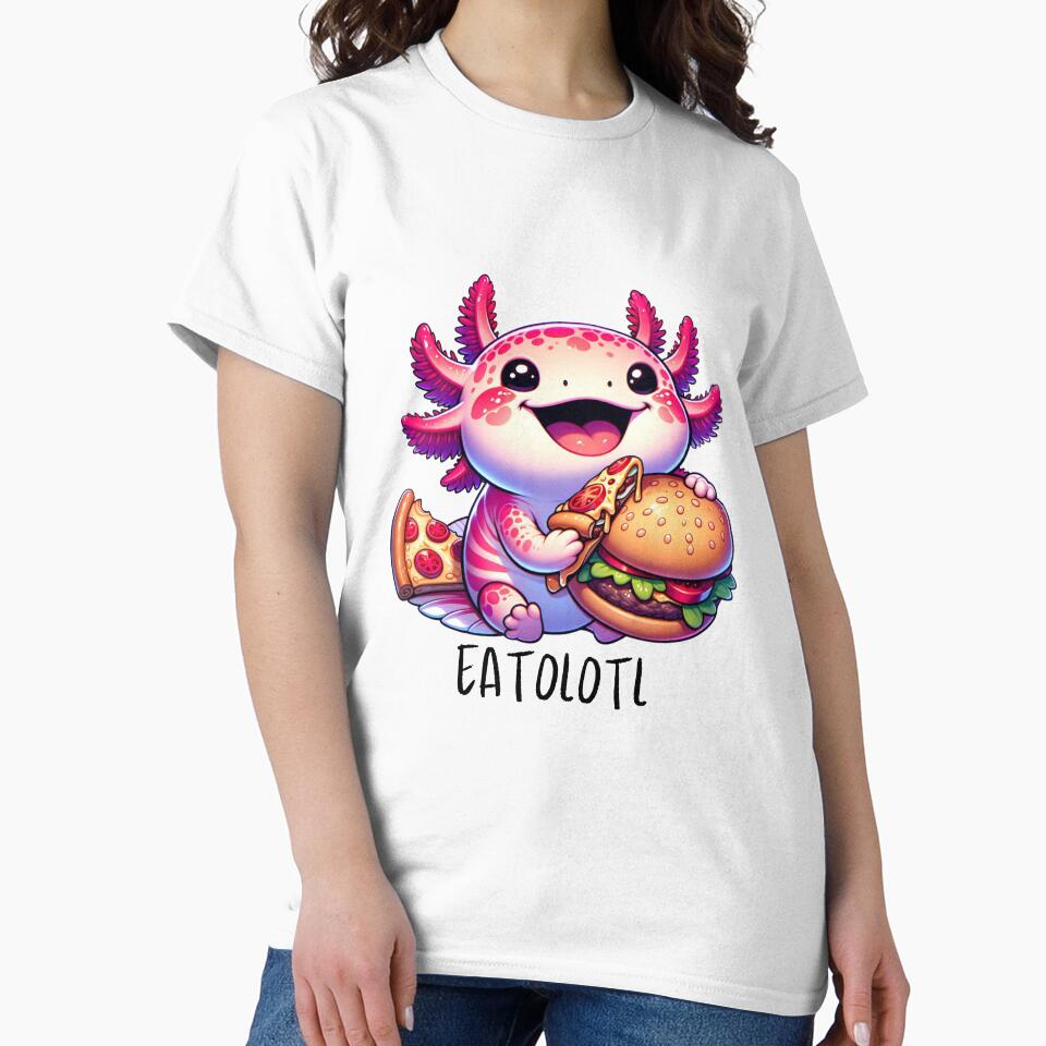 Axolotl,  Eatolotl for the Axolotl lovers by MumMadeDesigns
