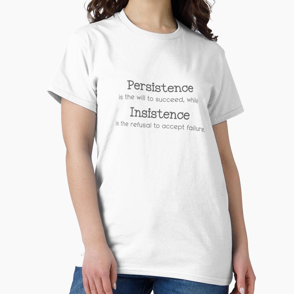 Persistence vs Insistence by StudioRedKoala