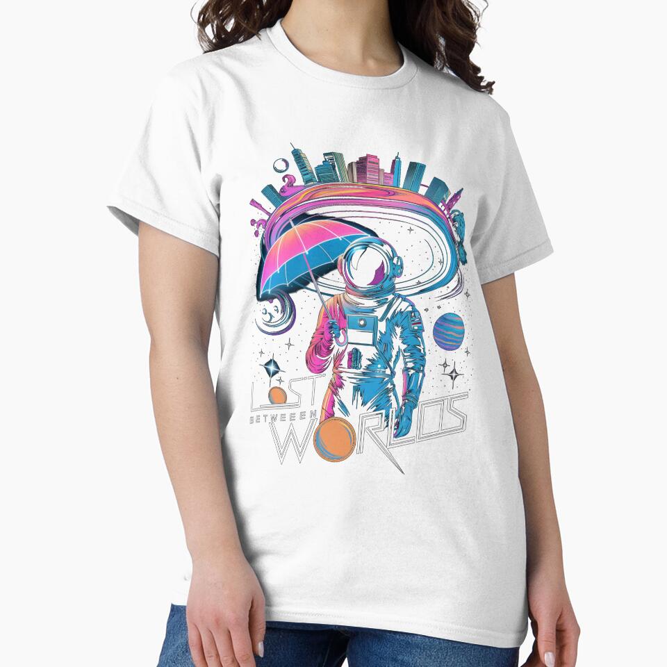 Lost Between Worlds Retro Futuristic Cosmic by Takemark
