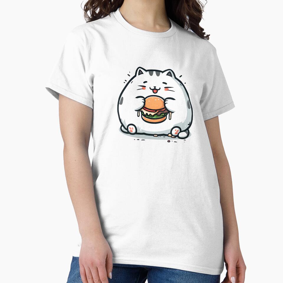 Cat Hamberger funny cute eating by ArisaHong