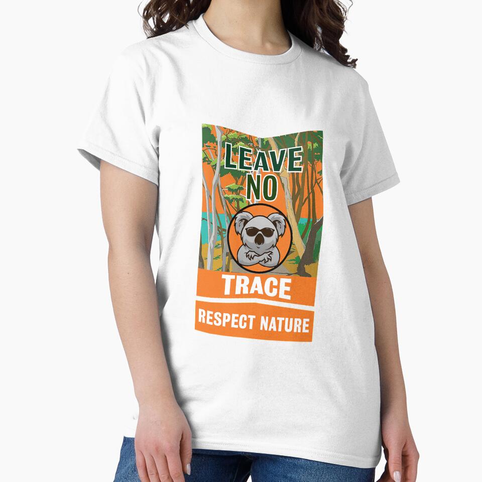 Australia Leave No Trace Respect Shirt - Love Australian Nature Shirt - Respect Nature t-shirt - Protect The Bush t shirt - Wilderness Shirt - Wanderlust Nature by happygiftideas