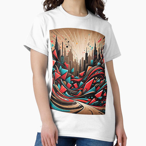 Abstract and Futuristic Cityscape by p3Rspectives