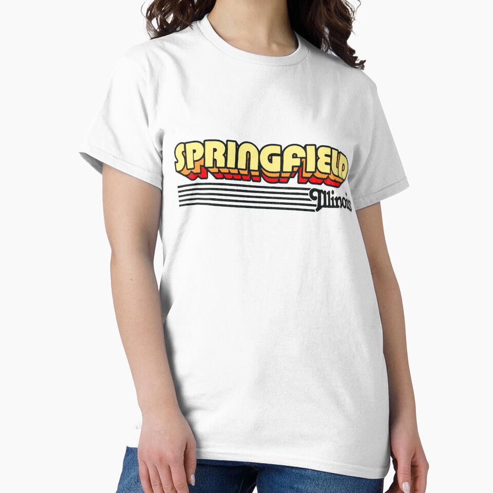 Springfield, Illinois | Retro Stripes by retroready