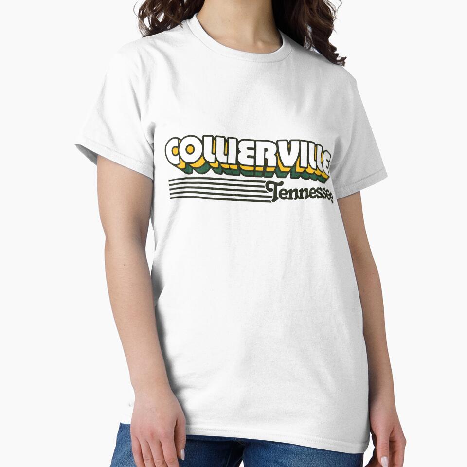 Collierville, Tennessee | Retro Stripes by retroready
