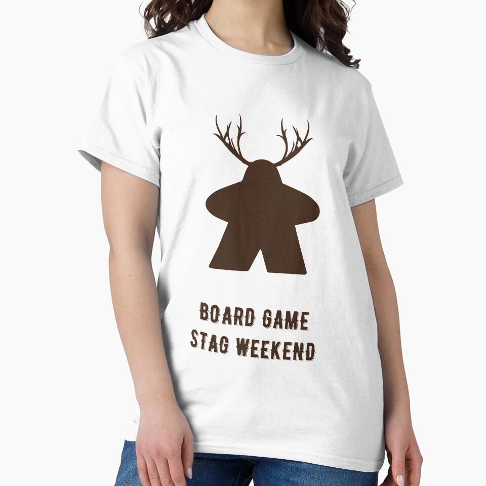 Board Game Stag Weekend Tabletop Gaming Inspired Graphic - Board Gaming Meeple by MeepleDesign