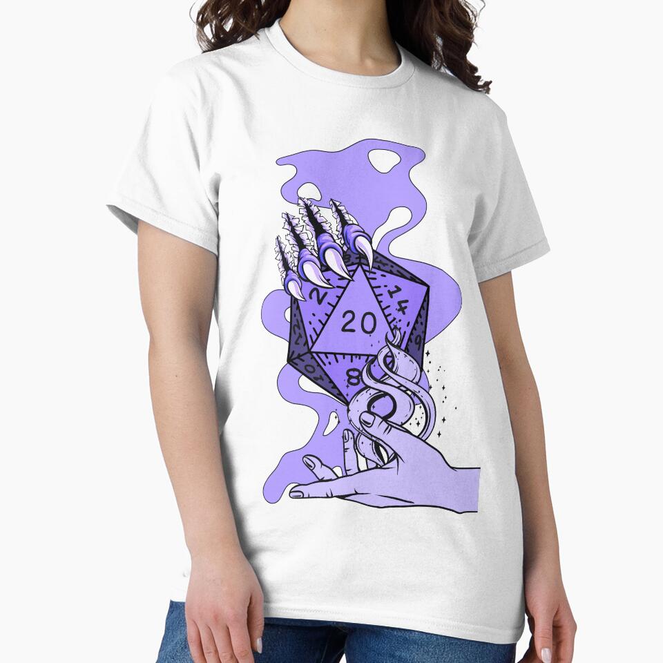 Dungeons and Dragons - Magic and Monsters D20 by Revolocity Designs