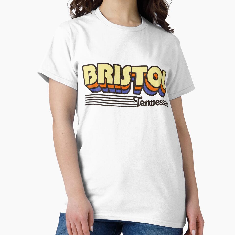 Bristol, Tennessee | Retro Stripes by retroready