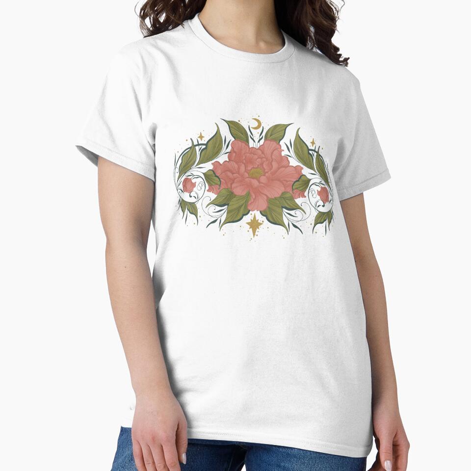 Chrysanthemum Botanical Whimsigoth Design by Arcane Orchid