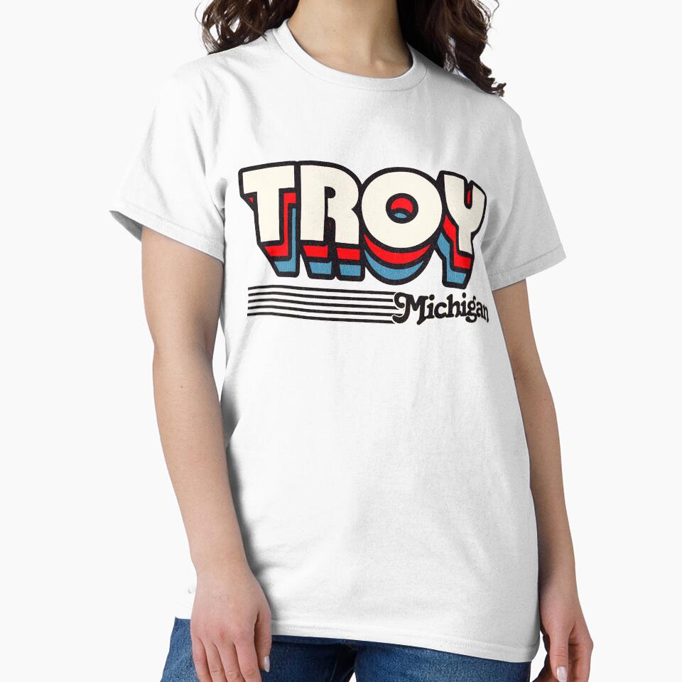 Troy, Michigan | Retro Stripes by retroready