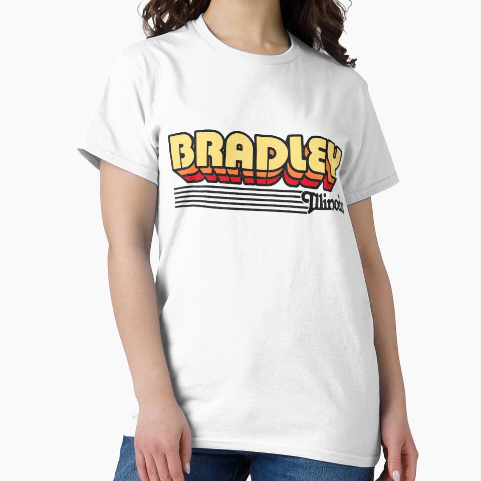 Bradley, Illinois | Retro Stripes by retroready
