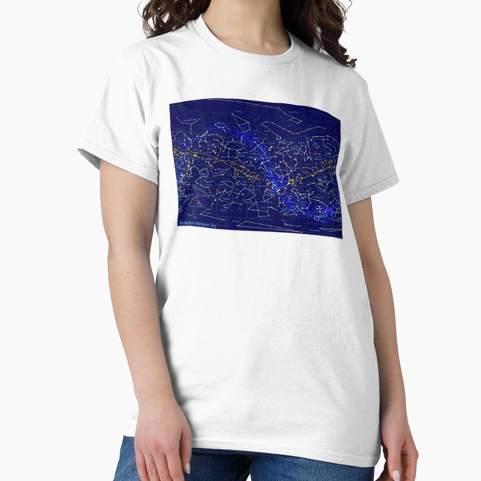 MODERN WESTERN SKY : Constellation Space Print by posterbobs