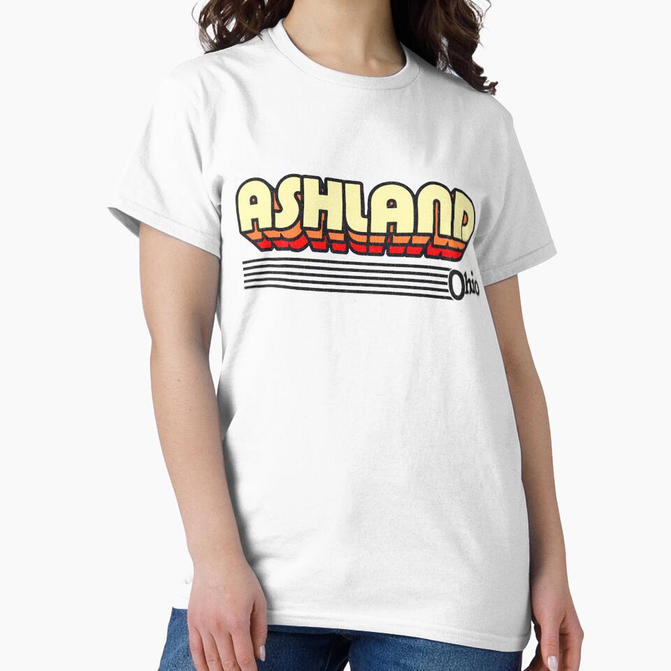 Ashland, Ohio | Retro Stripes by retroready