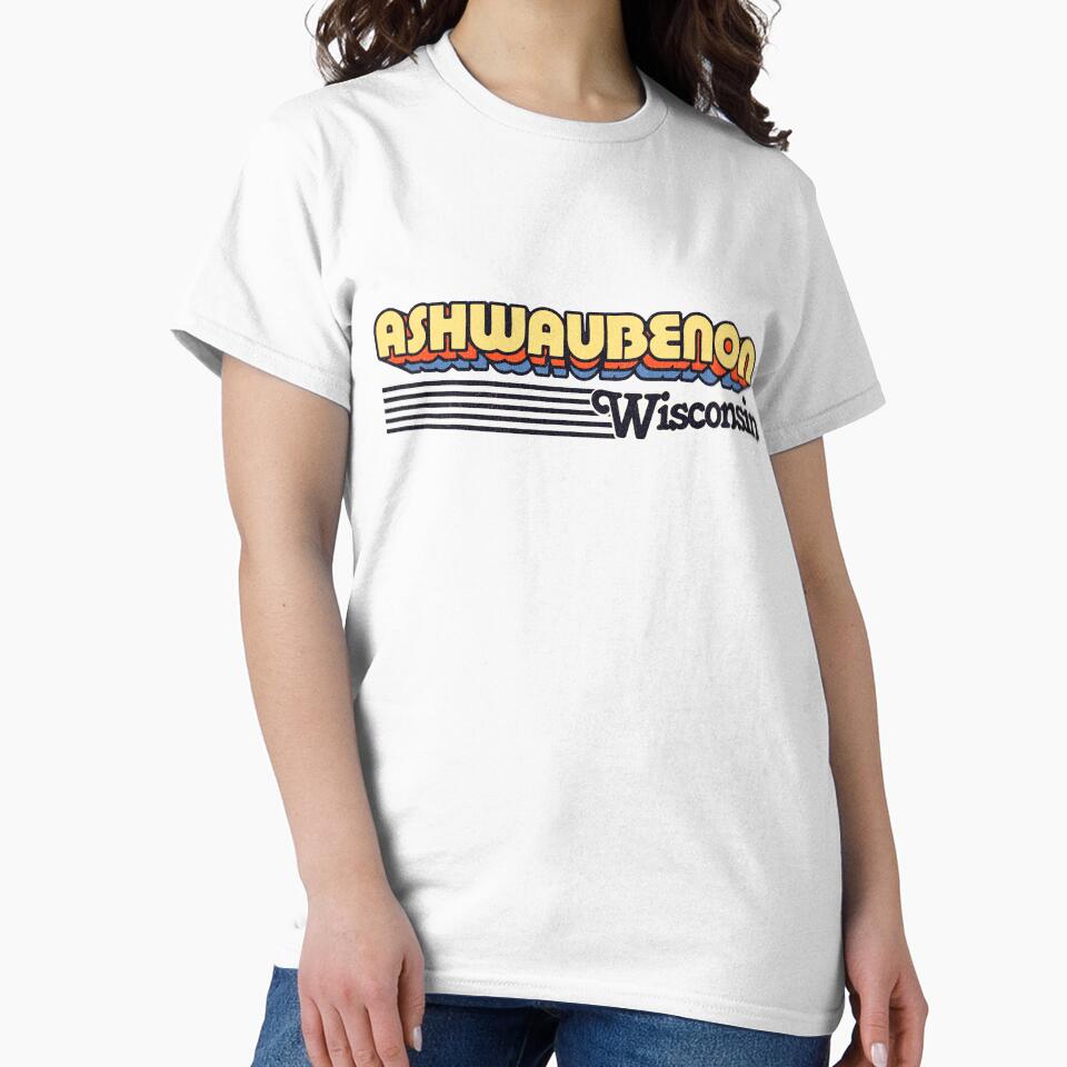 Ashwaubenon, Wisconsin | Retro Stripes by retroready