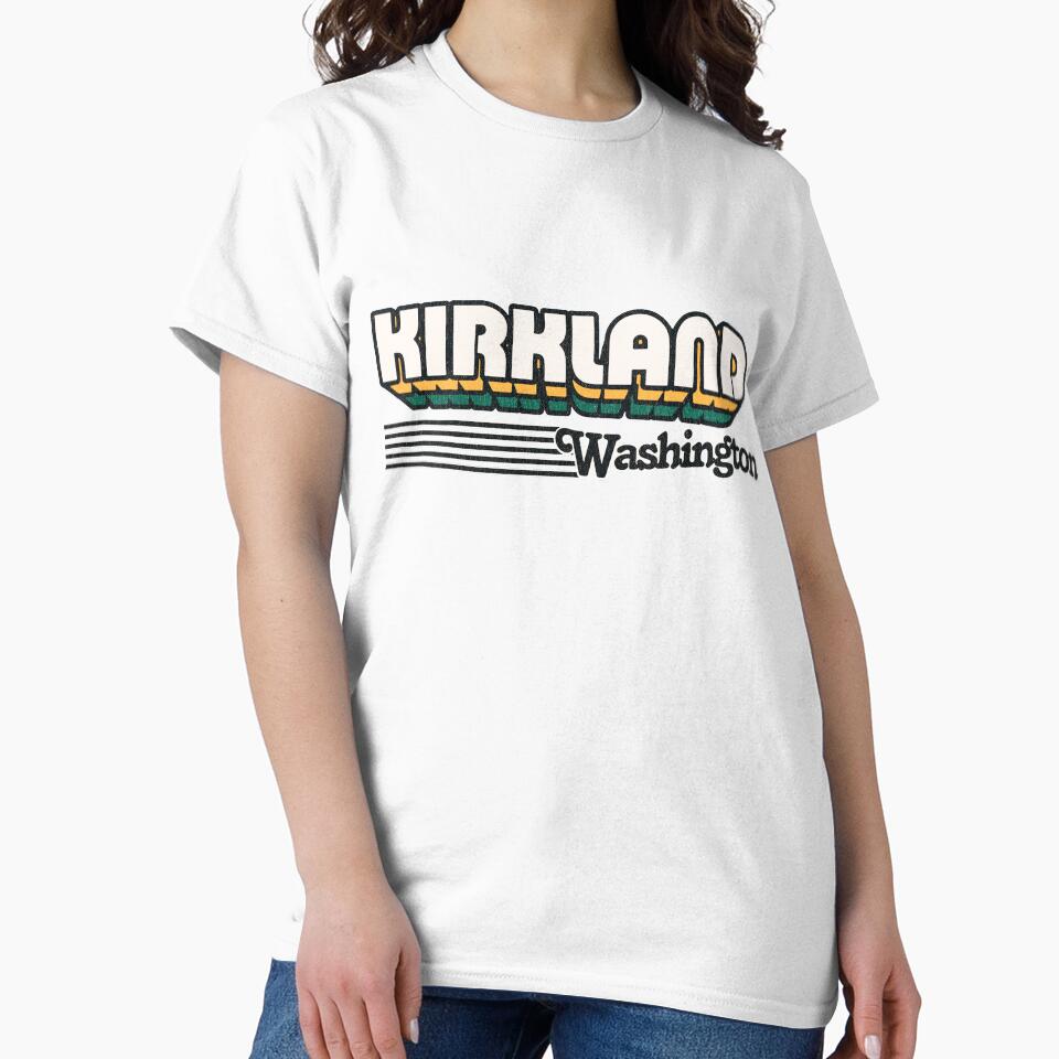 Kirkland, Washington | Retro Stripes by retroready