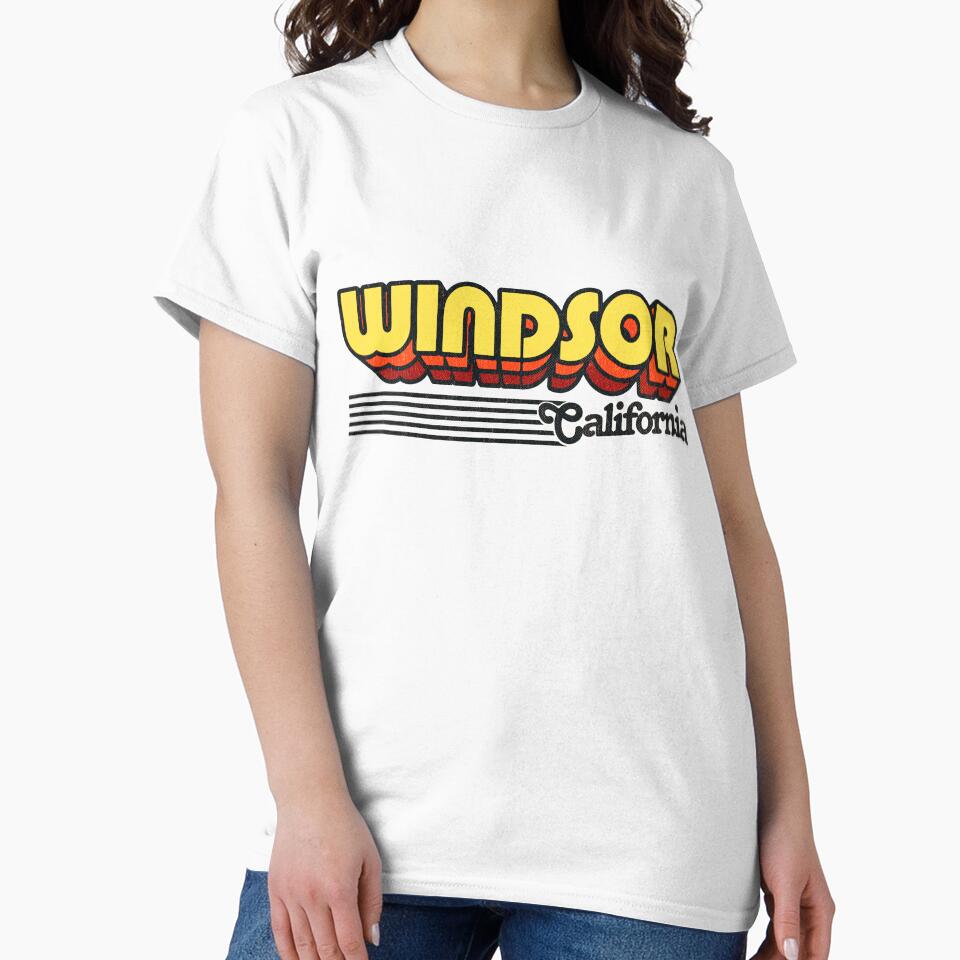 Windsor, California | Retro Stripes by retroready