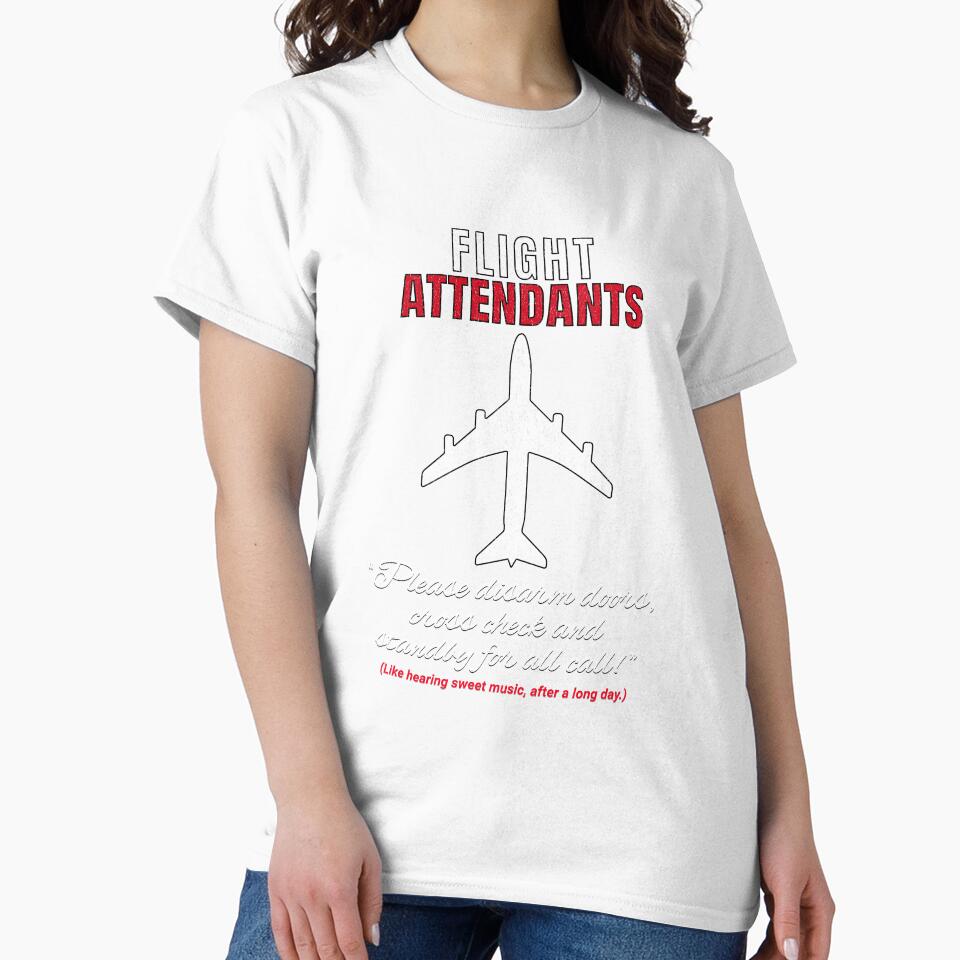 Flight Attendants Disarm Doors, Cross Check & Standby For All Call by FunnyWittyWares