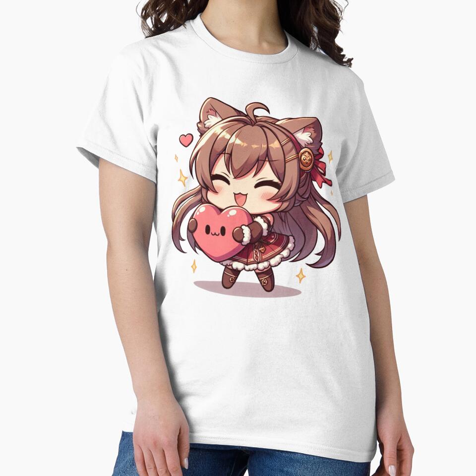 Adorable Kawaii Anime Character by LWOI