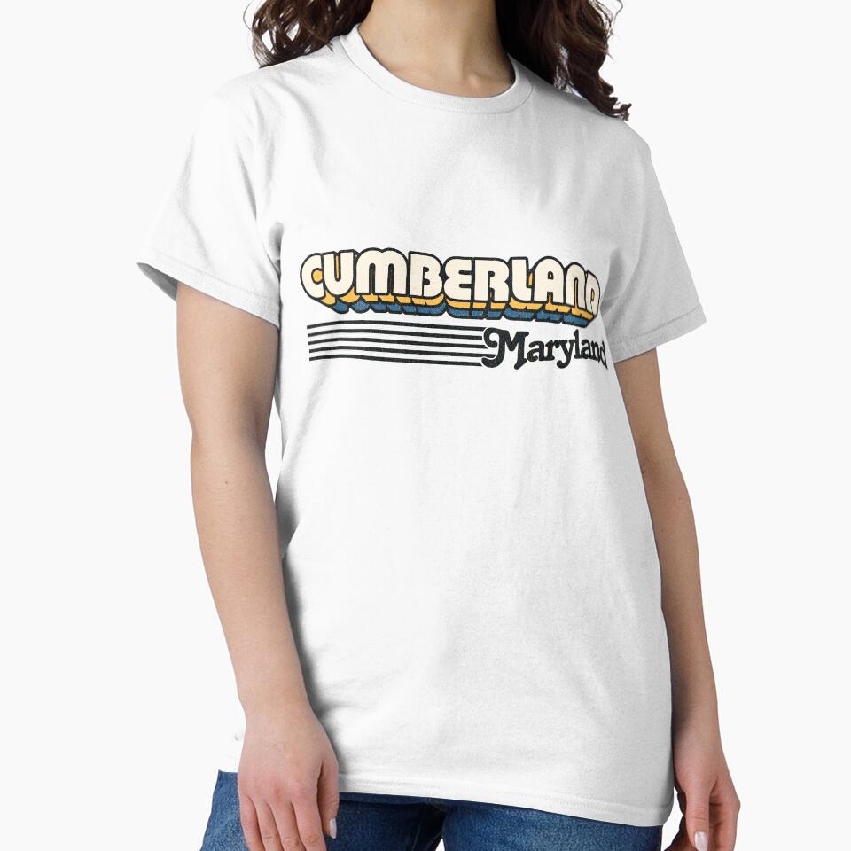 Cumberland, Maryland | Retro Stripes by retroready