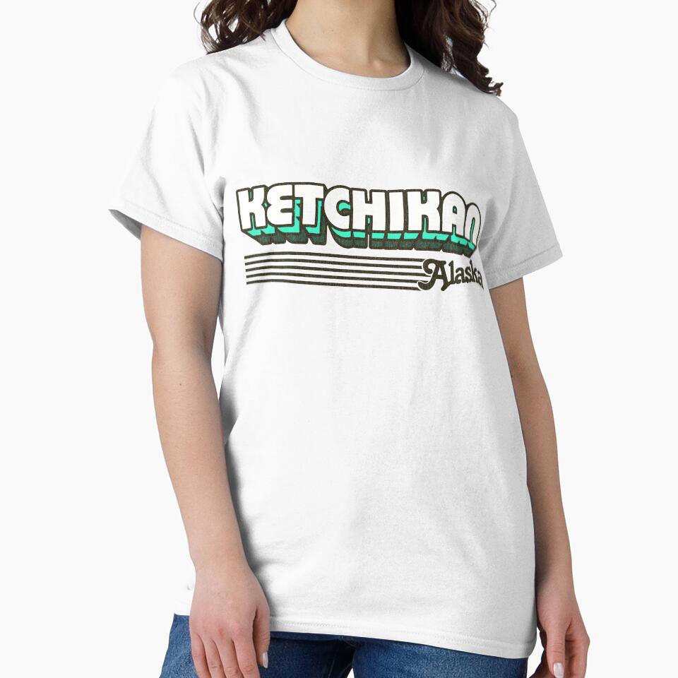 Ketchikan, Alaska | Retro Stripes by retroready