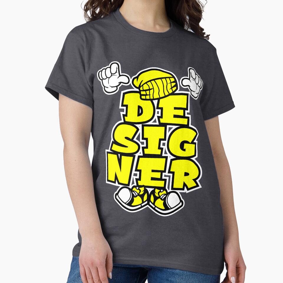Designer - PROFESSIONS typography Character Bold Funny by NFTWords