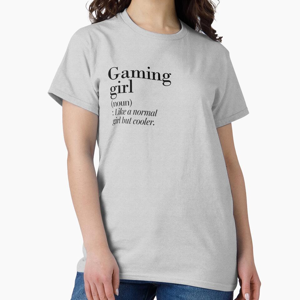 Gaming Girl Definition - Funny Gaming Lover by Watsonarts