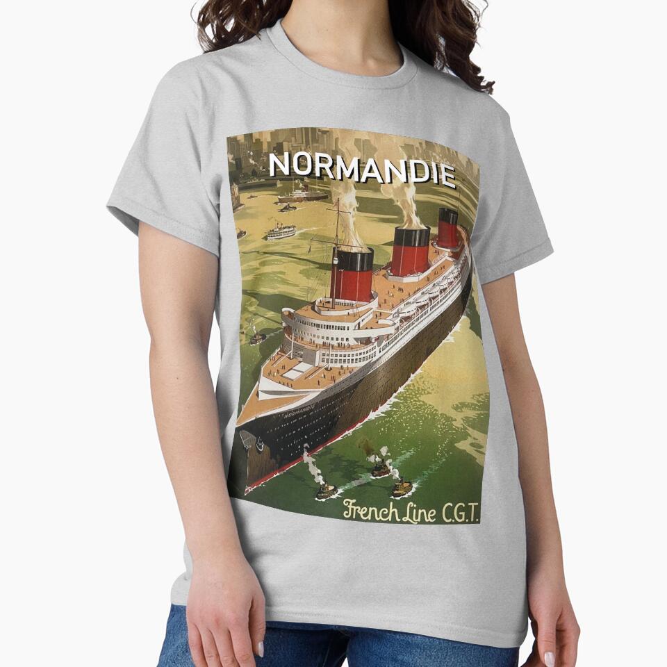 Normandie Liner Paquebot Luxury Cruise Le Havre Southampton New-York by PB Mary