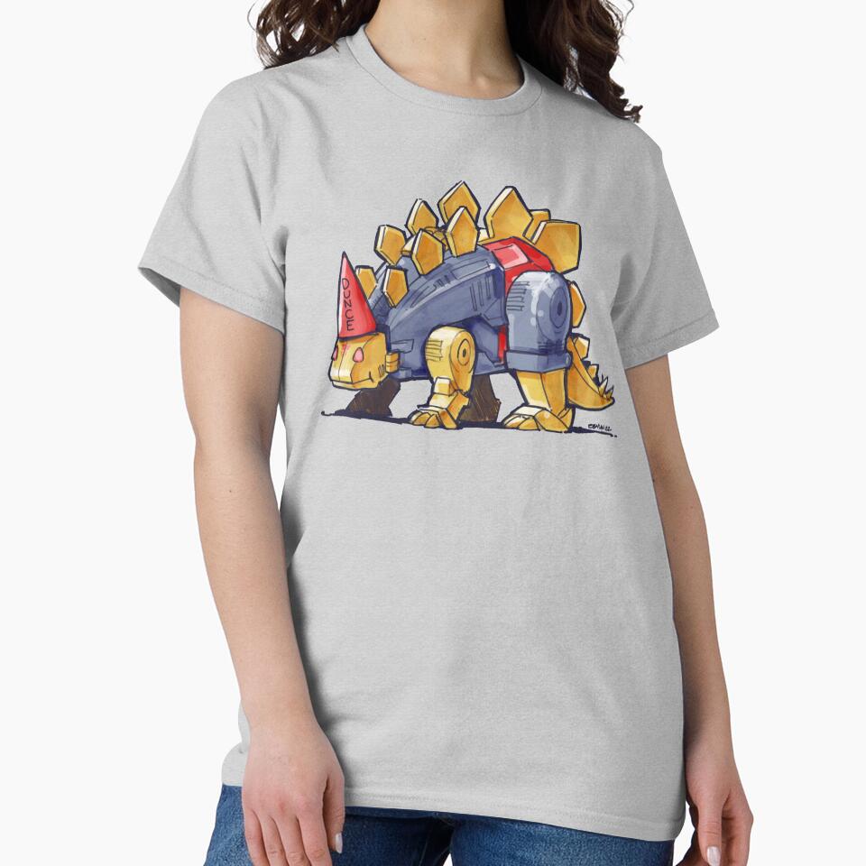 Dunce-obot (Stegosaurus) by Obvian