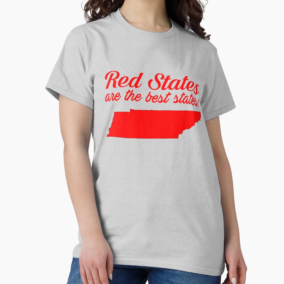 Red Best Tennessee Republican Election 2016 T-Shirt by AlwaysAwesome