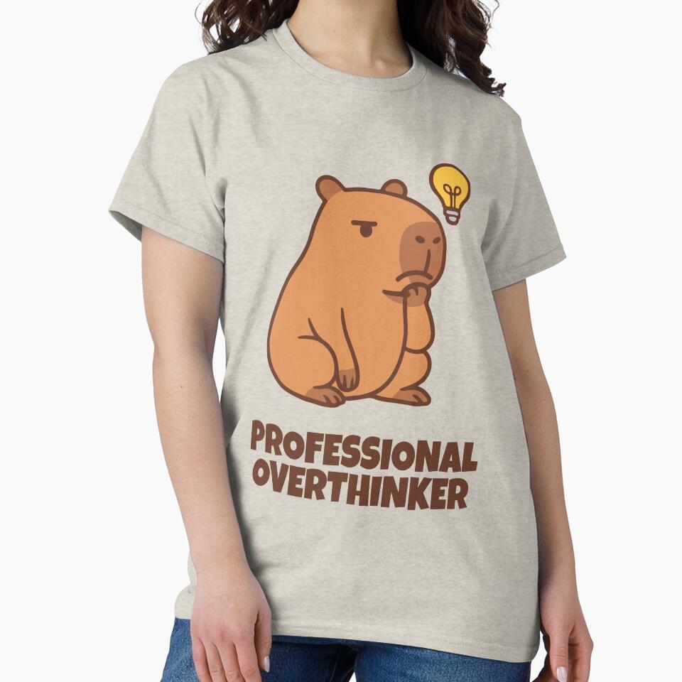 Professional overthinker by RatArt Designs