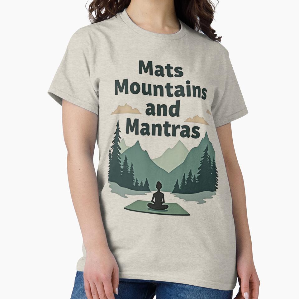 Mats, Mountains, And Mantras by PerkzPrints
