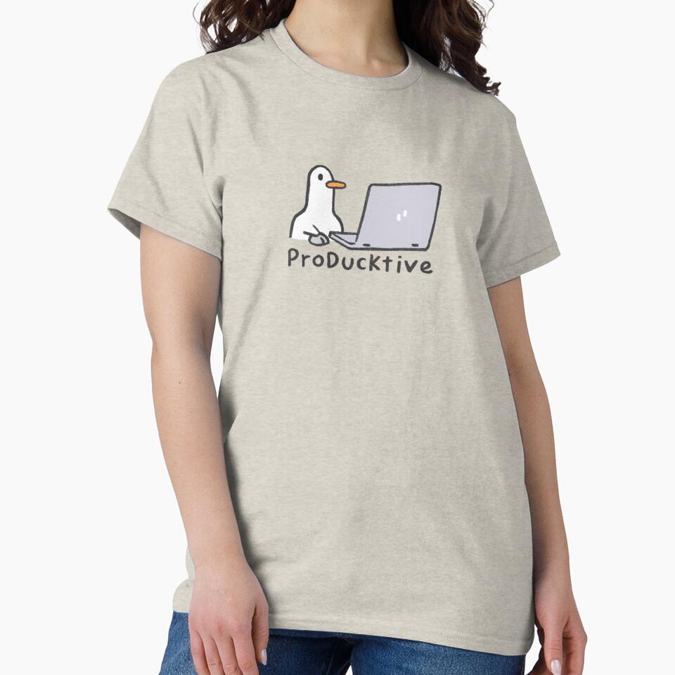 ProDucktive – Productive Duck by LFStickers