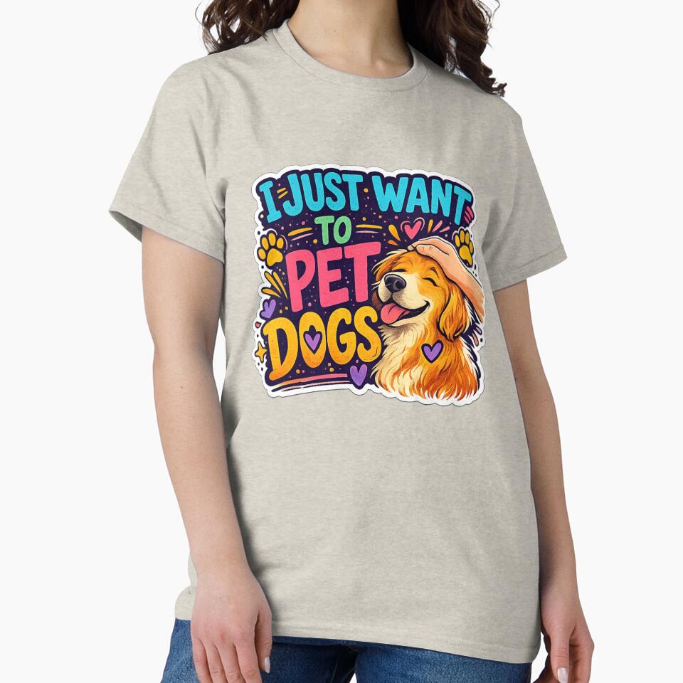 Funny Dog Lover Sticker Pet Dogs Cute Quote by InjeyArt