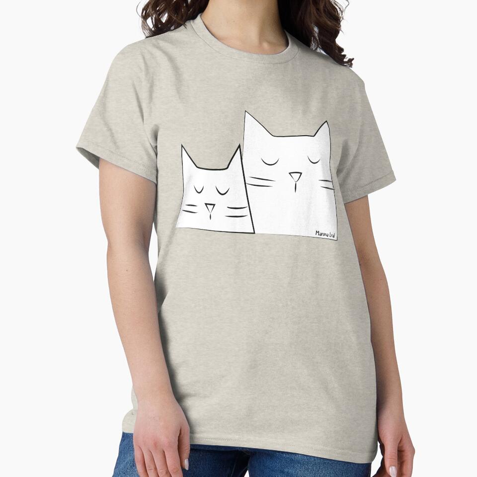white cats well behaved by Marina Leal