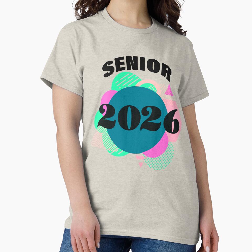 Senior 2026 Retro Geometric Graduation by MotifzMix
