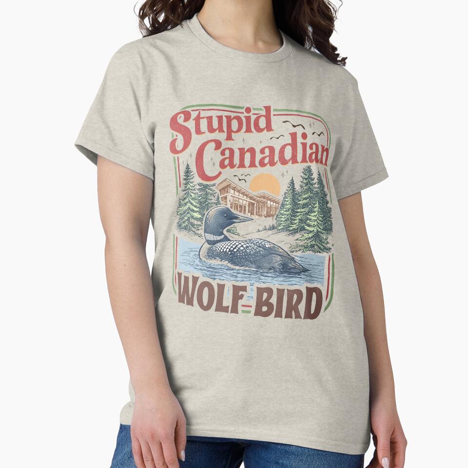 Stupid Canadian Wolf Bird Heated Rivalry Inspired Team Hollanov by M-Andrews