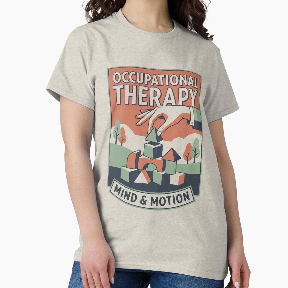 Occupational Therapy Vintage Art Mind And Motion by Lucysthoughts